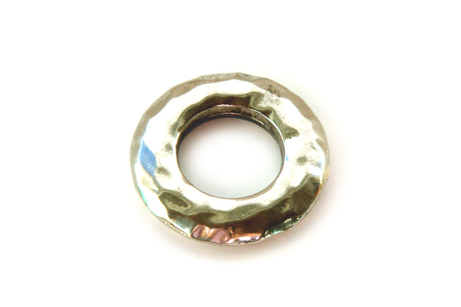 Ring, metal coated, 43mm, 10 pc